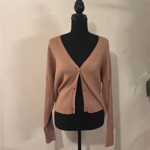 Abercrombie & Fitch Women's Camel Cardigan